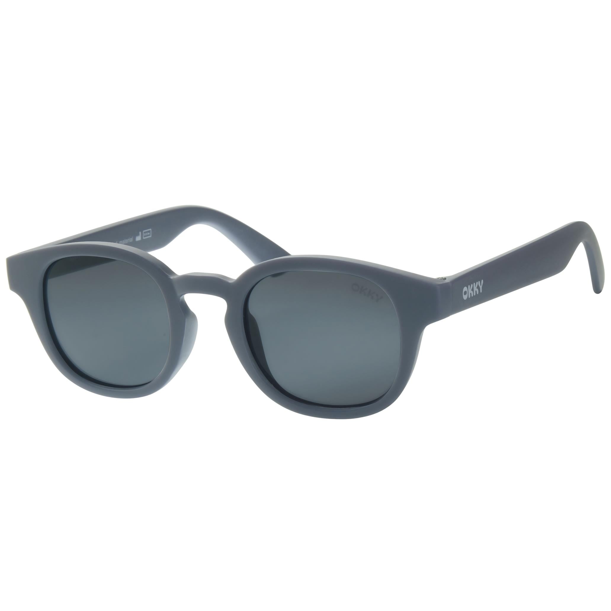 Okulary przeciwsłoneczne dziecięce ciemnoniebiesko-szare dla dzieci w wieku 3-9 lat. OKKY Okulary przeciwsłoneczne dark blue grey 3-9 l