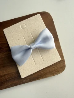 Spinka do włosów dziewczęca błękitna kokardka dla dziecka. Fig&Pear Spinka dziewczęca kokardka Baby Blue
