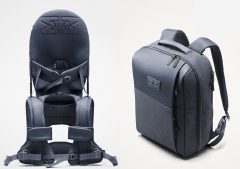 Nosidełko turystyczne i plecak w kolorze granatowym. MiniMeis nosidełko G5 + plecak HERO Dusk Blue Core ZESTAW