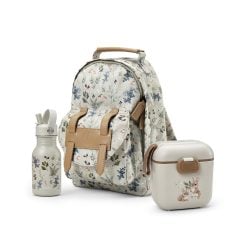 Elodie Details Plecak BackPack MINI +Butelka na wodę Fairytale Forest +Lunchbox Bunny Darling ZESTAW