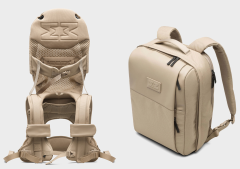 MiniMeis nosidełko G5 + plecak HERO Sand Premium ZESTAW