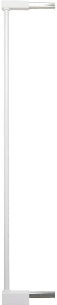 Biała rozporowa bramka ochronna do drzwi z metalową ramą dla dziecka. Baby Dan Bramka ochronna PREMIER od 119.3 cm – 125.6 cm