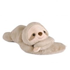 Beżowy pluszowy leniwiec obciążeniowy dla dziecka. DOUDOU obciążeniowy pluszowy leniwiec Podcoll Histoire d’Ours 75cm beżowy