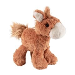 Brązowy pluszowy konik z jasnym pyskiem i grzywą, zabawka dla dziecka. sigikid Jedwabiście miękki pluszowy Konik Flaucherie brązowy zabawka 30cm
