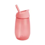 Różowy kubek niekapek ze słomką dla dziecka. munchkin Kubek niekapek z otwieraną słomką różowy 296 ml