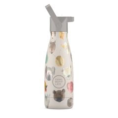 Butelka termiczna dla dziecka 260 ml z ustnikiem i wzorem zwierząt i owoców. Cool Bottles Butelka termiczna Kids 260ml Tiny Creatures