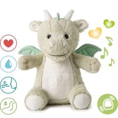 Cloud B Szumiący smok Drake z czujnikiem ruchu i pozytywką LoveLight Buddies Drake the Dragon