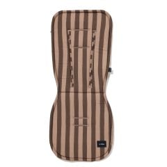 La Millou Wkładka do wózka Bawełna Velvet Multi STRIPES BROWN